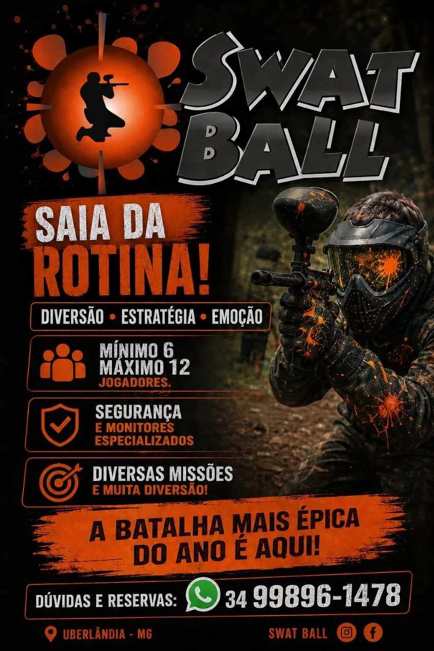 Arte Saia da Rotina SWAT BALL